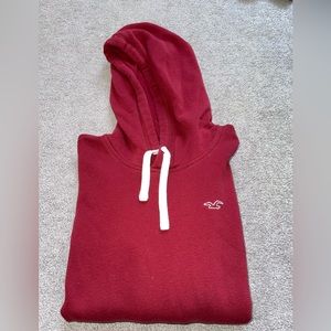 Hollister Burgundy Pullover Hoodie